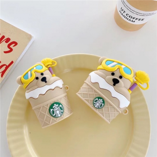 202103 Starbucks Bear 3D Silicon Case for AirPods VAC04210