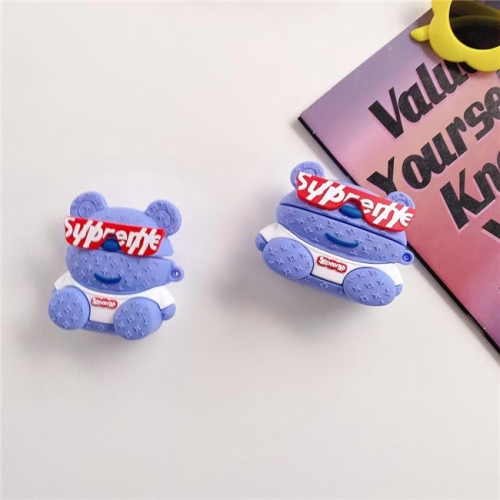202104 Sup x Lv Bear 3D Silicon Case for AirPods VAC04553