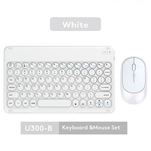 Round Key Wireless Keyboard Mouse Kit VAC04592