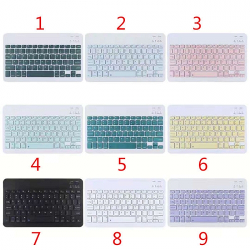 Candy Color Square Key Wireless Keyboard for iPad VAC04581
