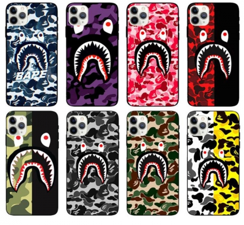 202104 Shark Fashion Pattern Soft TPU Case for iPhone VAC04601