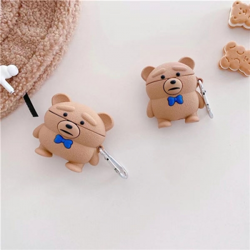 202104 Tidy Bear 3D Silicon Case for AirPods VAC04866