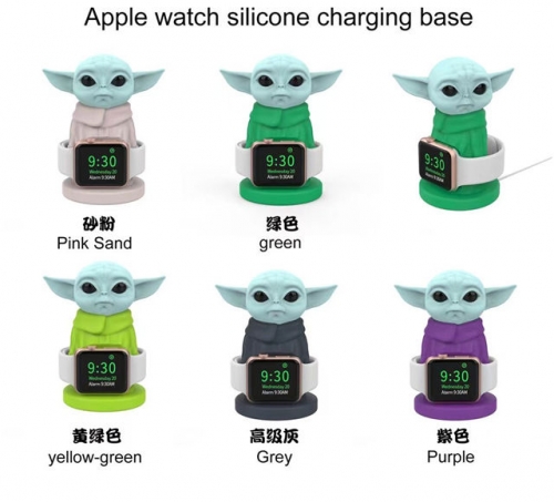 Silicon Yoda Charging Stand for Apple Watch (Not Included Magnetic Charger) VAC04983