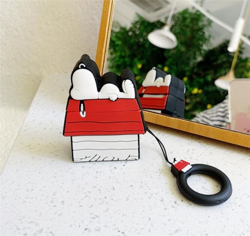 202104 Snoopy 3D Silicon Case for AirPods VAC05184