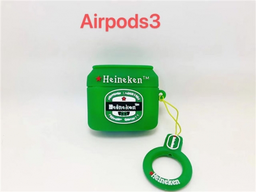 202104 Heineken Beer 3D Silicon Case for AirPods VAC05185