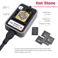 Mega-iDea Hot Stone Glue Removal Thermostatic Heating Station for iPhone 7-11ProMax