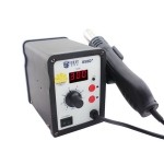 QUICK 857DW+ Lead Free Adjustable Hot Air Heat Gun With Helical Wind Rework  Soldering Station