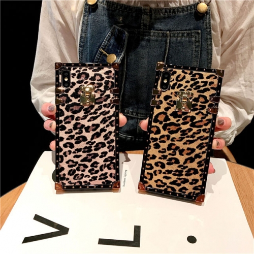 202201 Leopard Skin Texture Square Case for iPhone/Samsung VAC05912