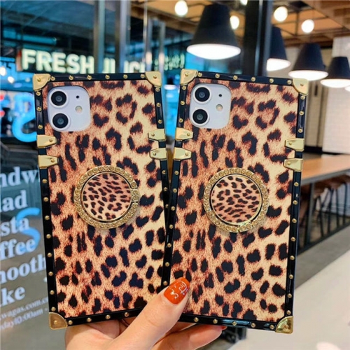 202201 Leopard Skin Texture Square Case for iPhone/Samsung VAC05913