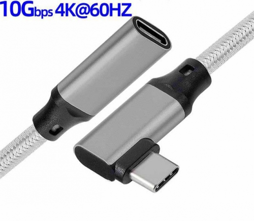 10Gbps 4K 60HZ Woven Type-C Extension Cable VAC05932