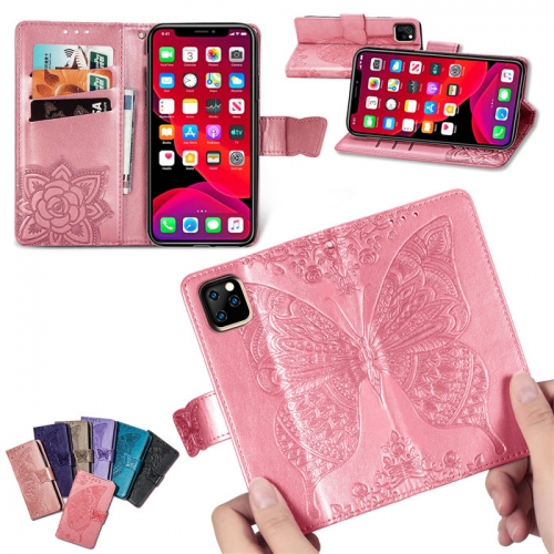 for Alcatel SLTX B HuaZhiDie Embossed Butterfly Pattern PU Wallet Case VAC00695