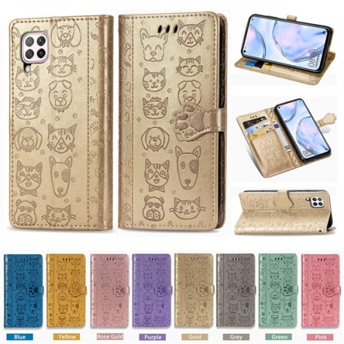 for OnePlus SLTX D Cat Dog Pets Pattern Leather CaseVAC00234