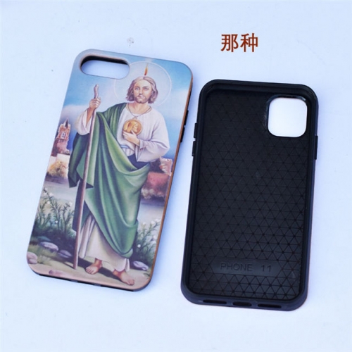 202201 Painting Wood Case for iPhone/Samsung VAC06328