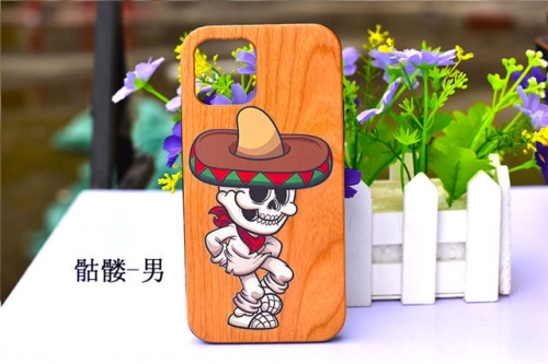 202201 Painting Wood Case for iPhone/Samsung VAC06331