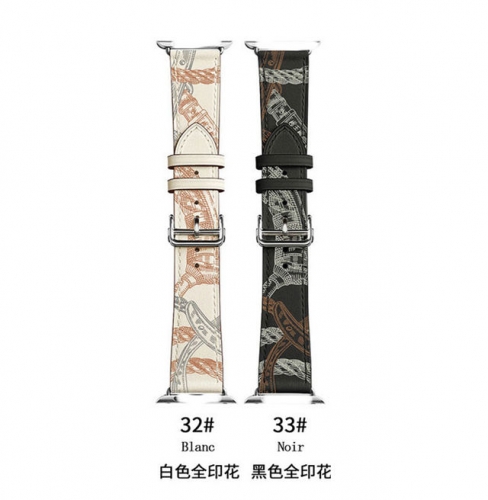 202201 Full Print Leather Watch Band for Apple Watch VAC06403