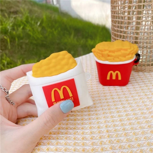 202202 McDonald Chips 3D Silicon Case for AirPods VAC06726