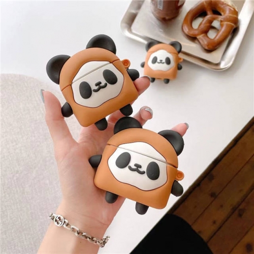 202202 Panda 3D Silicon Case for AirPods VAC06727