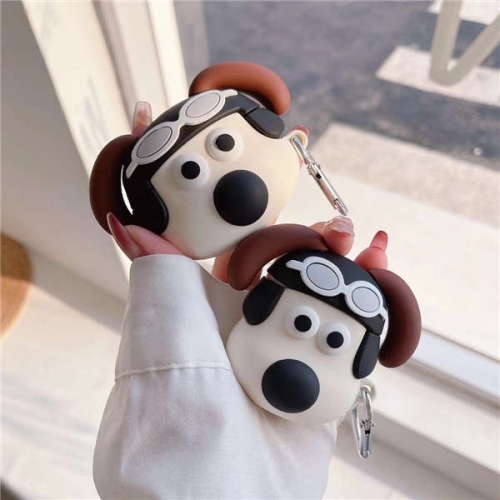 202203 Wallace Gromit 3D Silicon Case for AirPods VAC07008