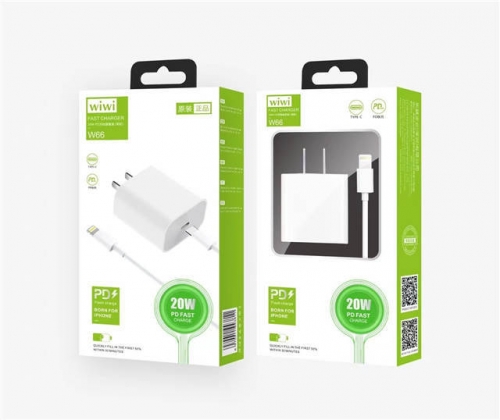 Wiwi 20w USB-C PD iPhone Charging Kits VAC08649