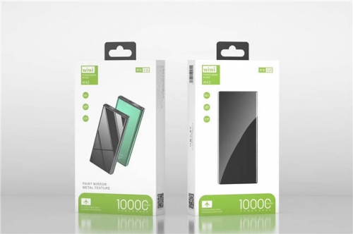 Wiwi 10000mAh Power Bank 5V/2.1A&1A Output VAC08667