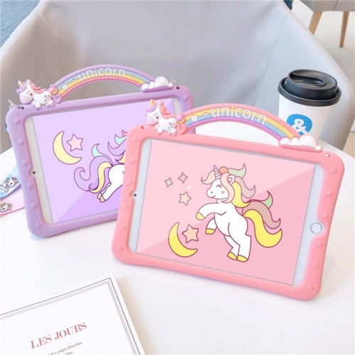 202301 Unicorn Silicon Portable Case for iPad VAC09530