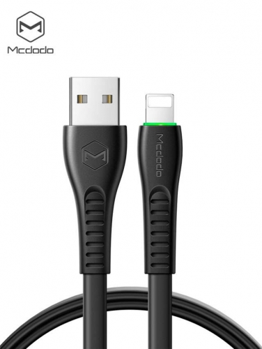 Mcdodo Glowing Line Nylon Braided Phone Charging Cable for Apple with USB Data Cable
