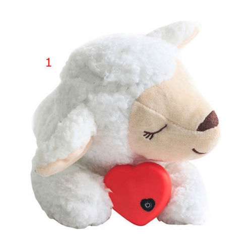 Dog Stuffed Animals with Heartbeat Small Dog Toys for Dog Anxiety Relief (vacuum packing) VAC10029