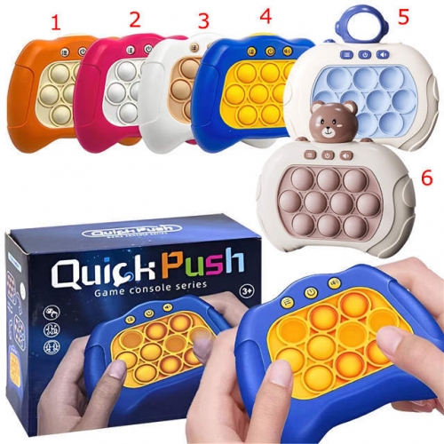 Quick Push Light Up Pop Game Fidget Toys for Adults and Kids Puzzle Game Machine VAC10070