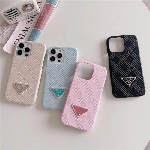 202302 Luxury Fabric Texture Case for iPhone VAC10635