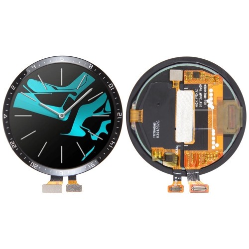 LCD Screen and Digitizer Full Assembly for Huawei Watch GT 2 46mm(Black)