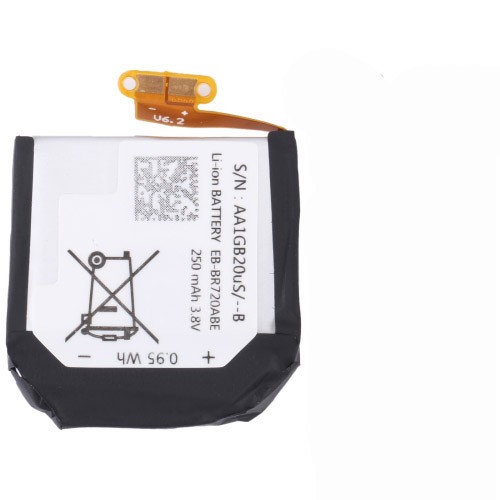 250mAh EB-BR720ABE For Samsung Gear S2 classic SM-R720 Li-Polymer Battery Replacement