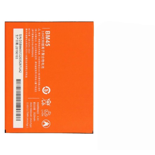 BM45 3020mAh for Xiaomi Redmi Note 2 Li-Polymer Battery