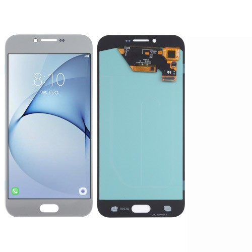 OLED LCD Screen for Samsung Galaxy A8 (2016) SM-A810 With Digitizer Full Assembly (Silver)