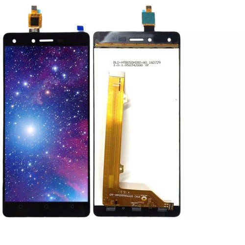TFT LCD Screen for Tecno L8 Lite with Digitizer Full Assembly (Black)