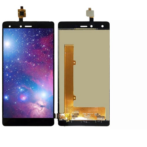 TFT LCD Screen for Tecno W3 with Digitizer Full Assembly (Black)