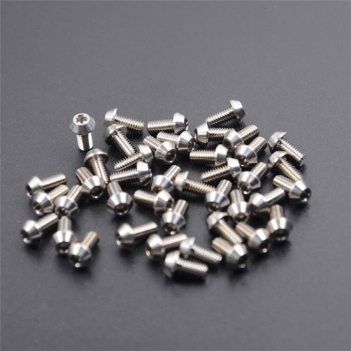 (M3*5) TC4 GR5 Titanium Screw Conical Head Hex. Socket