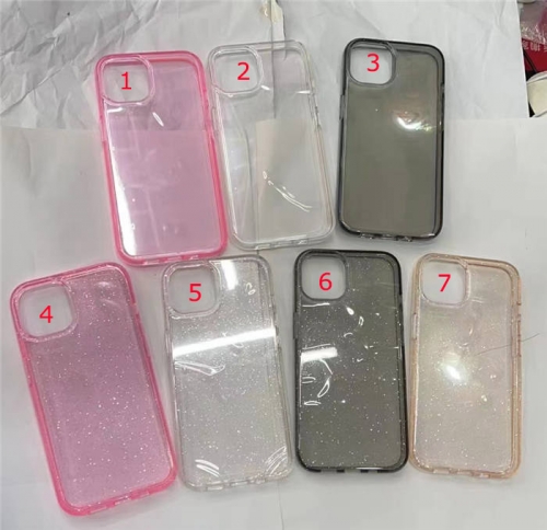 for Latest iPhone Thick PC Pure Clear Hard Case ZJZ VAC01858