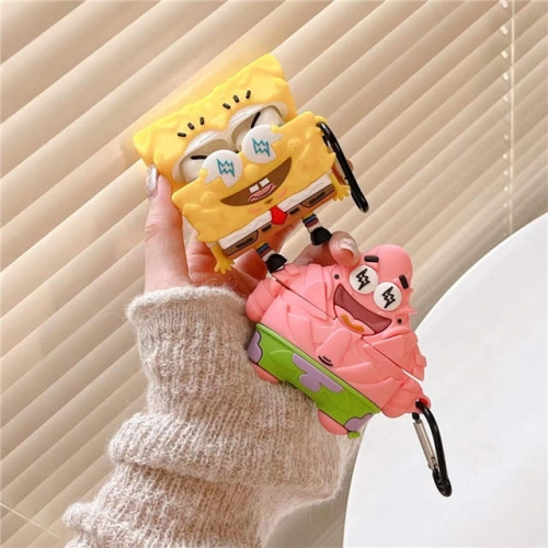 202303 Spongebob 3D Silicon Case for AirPods VAC12205