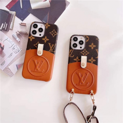 202303 Luxury Card Slot Case for iPhone VAC13040