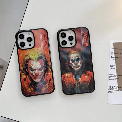 202304 YDYD Joker One Case Dual 3D Patterns Magsafe Case Raster Optical Case for iPhone