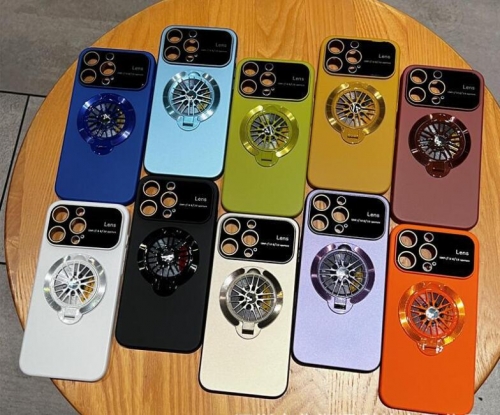 202401 Radiating Heat PC Case with Gyroscope Spinner for iPhone VAC13468