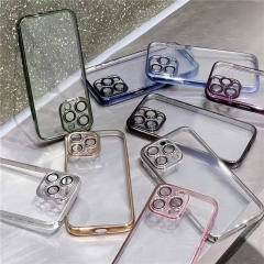 202401 JZJZ Electroplated PC Case for iPhone VAC13464