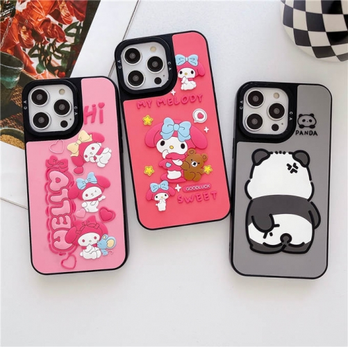 202402 Casetify x Sanrio Melody 3D Silicon Case for iPhone/Samsung VAC13579