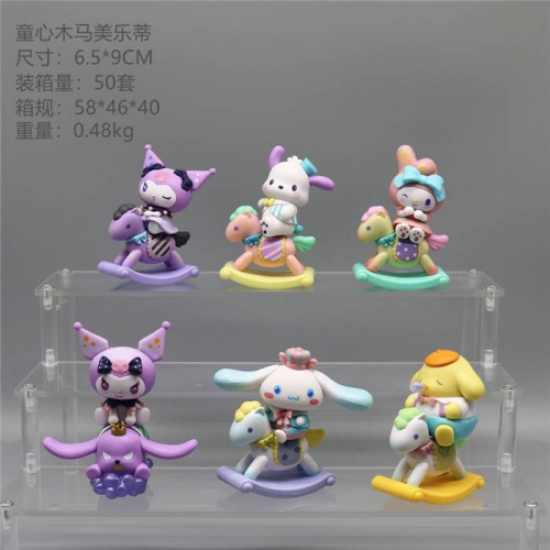 6pcs Set Sanrio Families VAC13602