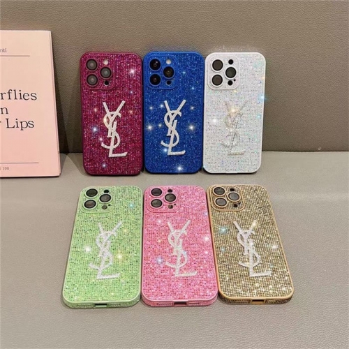 202402 MDSM Electro Plated Full Rhinestones Case for iPhone