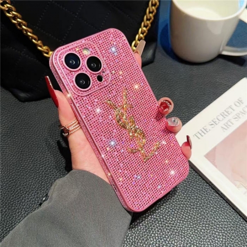 202402 MDSM Electro Plated Full Rhinestones Case for iPhone