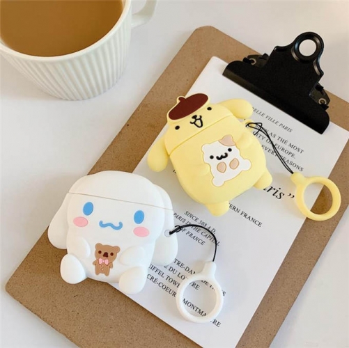 202102 KNKN Pompompurin Pochacco 3D Silicon Case for AirPods