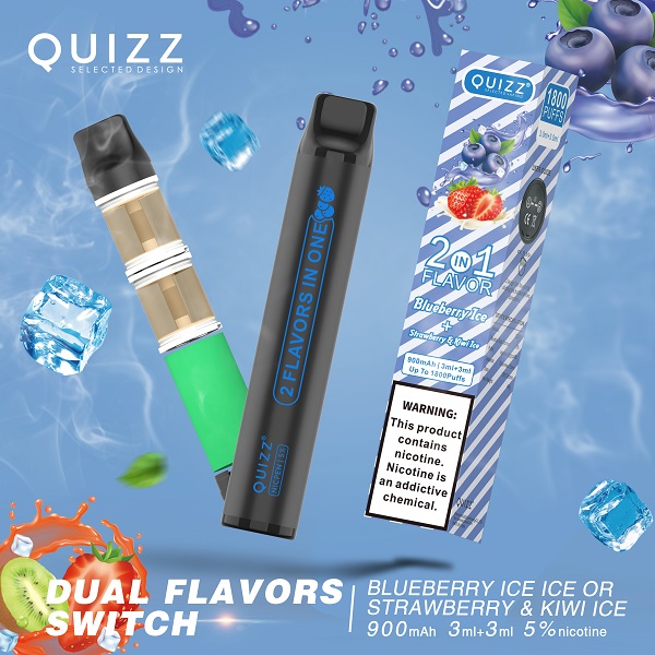 disposable vaporizer QD11-blueberry&rasberry