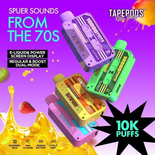 Tapepods10000 Disposable