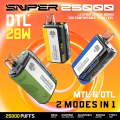 Sniper25000 MTL&DTL Disposable Vape